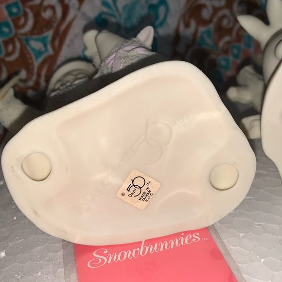 NEW IN BOX SNOWBUNNIES “LET’S ALL SING LIKE THE BIRDIES SING” Snowbabies - Picture 7 of 13